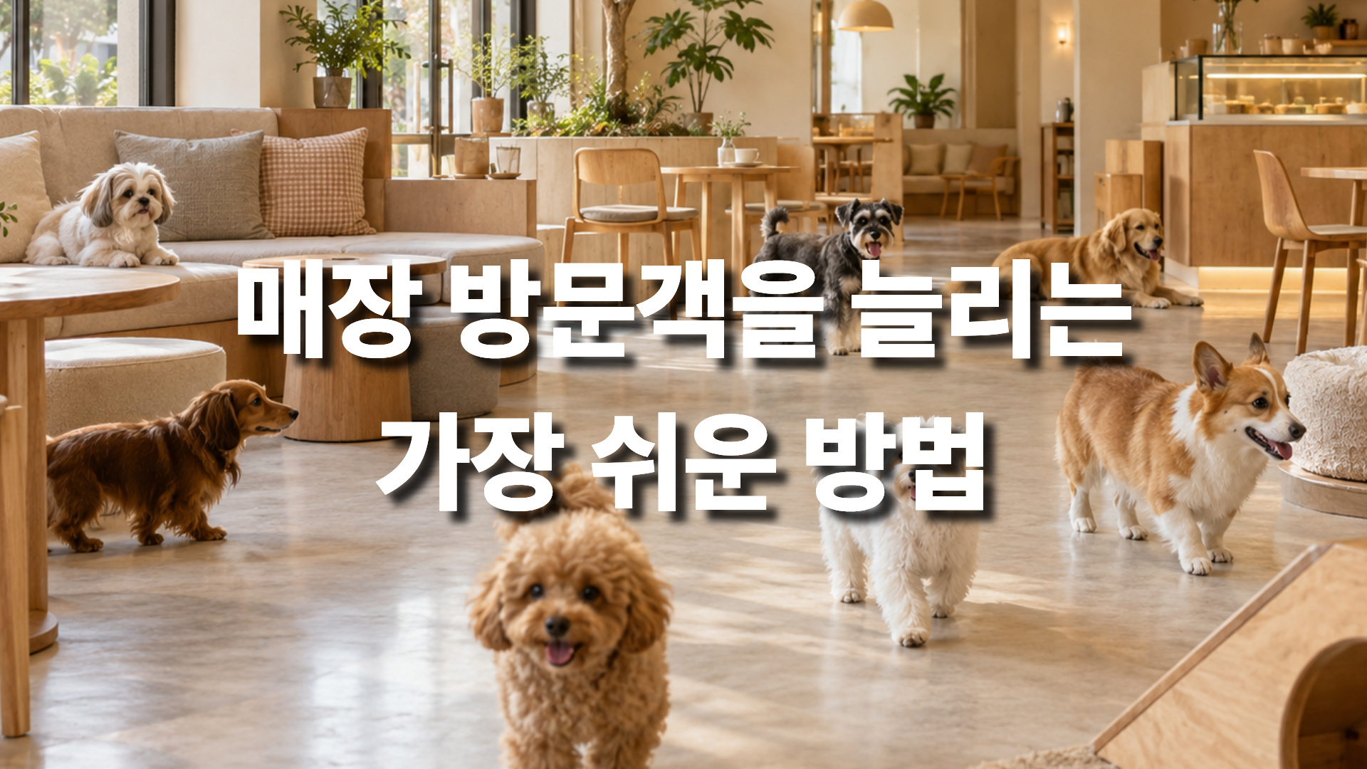 후기는 쌓이는데.. 매장 손님은 왜 안 늘까요..?